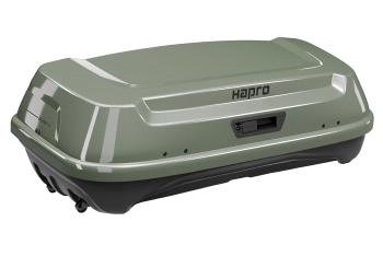 Box na tažné zařízení Hapro Boxer L420 Sage Green