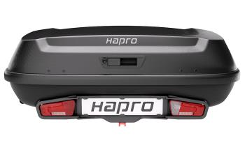 Box na tažné zařízení Hapro Boxer L420 Hexagon Black