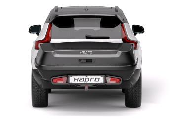 Box na tažné zařízení Hapro Boxer L420 Hexagon Black