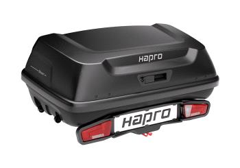 Box na tažné zařízení Hapro Boxer M340 Hexagon Black