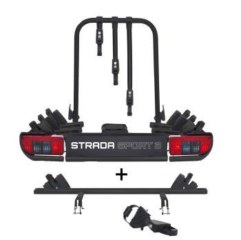 Nosič kol Atera Strada Sport M 3 Black + adaptér 022625 (3+1)