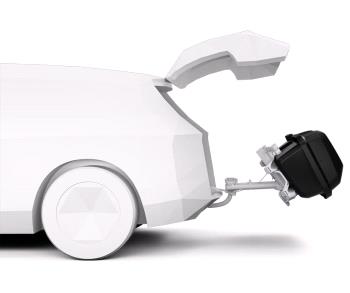 Box na tažné zařízení Thule Santu