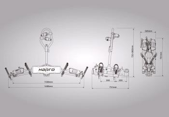 Hapro Atlas Premium X-Fold II (e-bike) model 2025